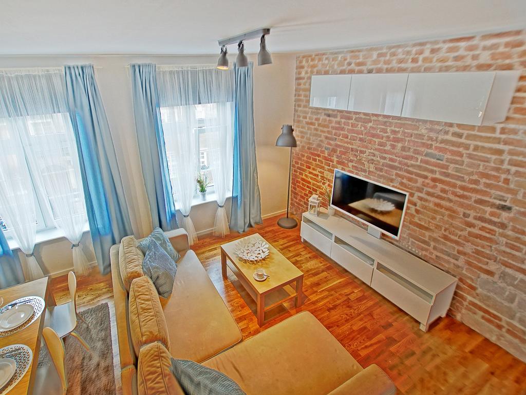 Apartament Starogdanski Przy Ul Dlugiej Bagian luar foto